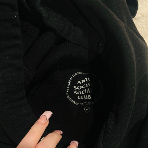 Anti Social Social Club x Playboy Hoodie - Picture 2 of 3